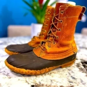 L.L Bean 🇺🇸 Leather Boots woman’s size 8
