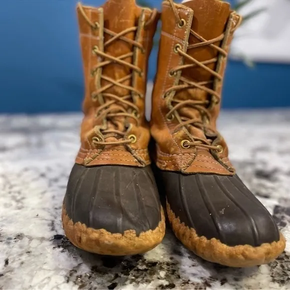 L.L Bean 🇺🇸 Leather Boots woman’s size 8