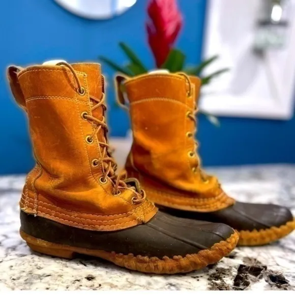L.L Bean 🇺🇸 Leather Boots woman’s size 8
