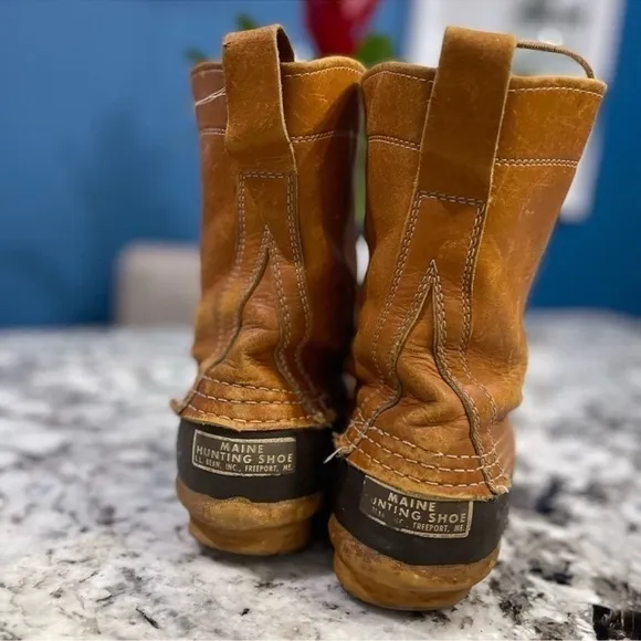 L.L Bean 🇺🇸 Leather Boots woman’s size 8