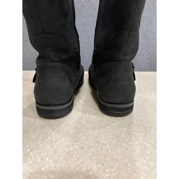 LL Bean Park Ridge 501885 Women's 10M Black TEK2.5 Cold Weather Mid Calf Boots