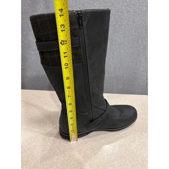 LL Bean Park Ridge 501885 Women's 10M Black TEK2.5 Cold Weather Mid Calf Boots