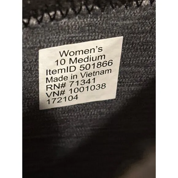 LL Bean Park Ridge 501885 Women's 10M Black TEK2.5 Cold Weather Mid Calf Boots