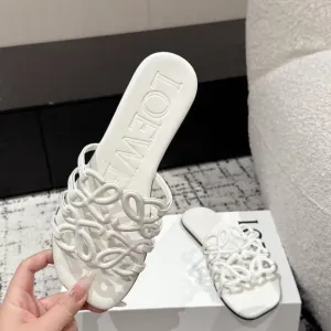 🎄🎄Loewe White Sandals