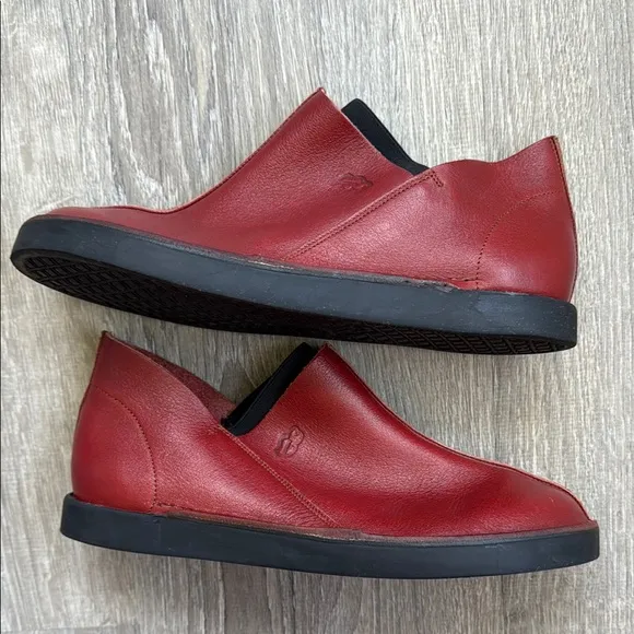 LOINTS OF HOLLAND Men’s Red Leather Shoes