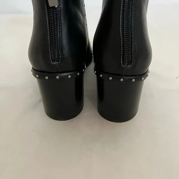 Lola Cruz Womens Black Studded Ankle Boots EUR 39 Us 9 NWB