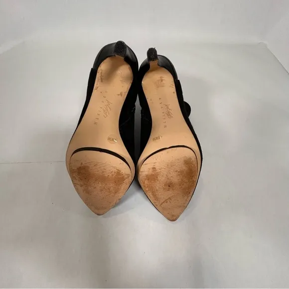 Lord &amp; Taylor 424 Fifth Black Ankle Boots