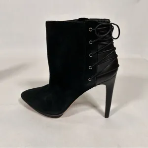 Lord &amp; Taylor 424 Fifth Black Ankle Boots