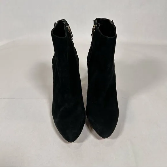 Lord &amp; Taylor 424 Fifth Black Ankle Boots