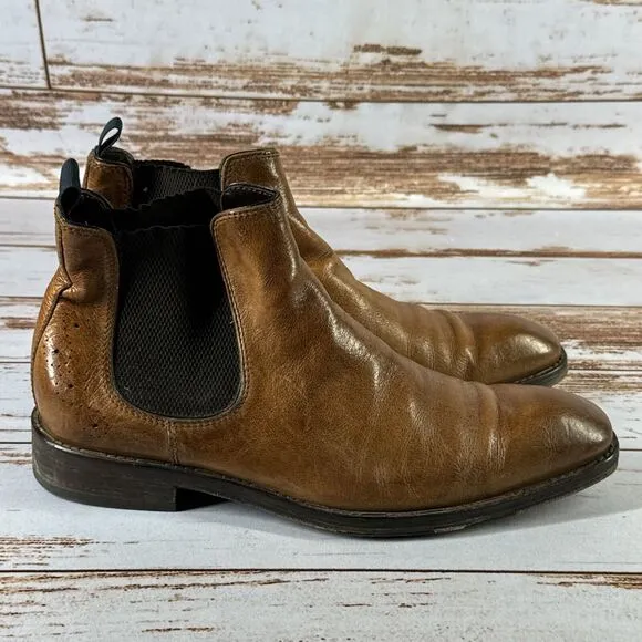 Lorenzi Boots Mens Ankle length Size 44 Made In Italy