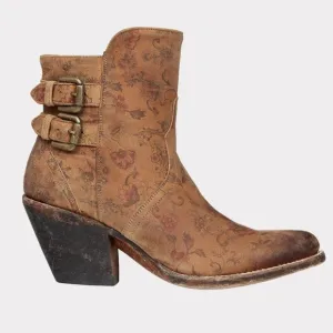Luchasse Catalina tan ankle boots