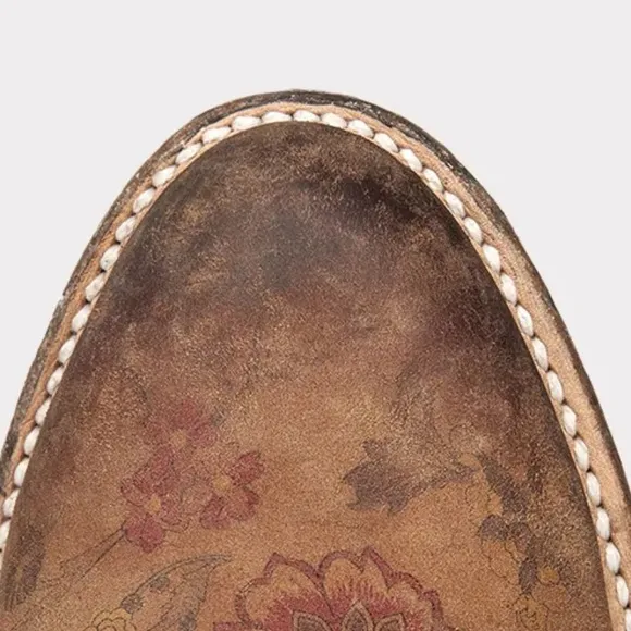Luchasse Catalina tan ankle boots