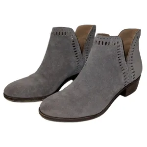 Lucky brand gray ankle boots size 8.5