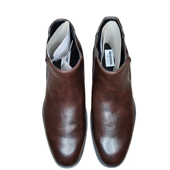 Madden Maxxin Brown Vegan Leather Ortholite 10