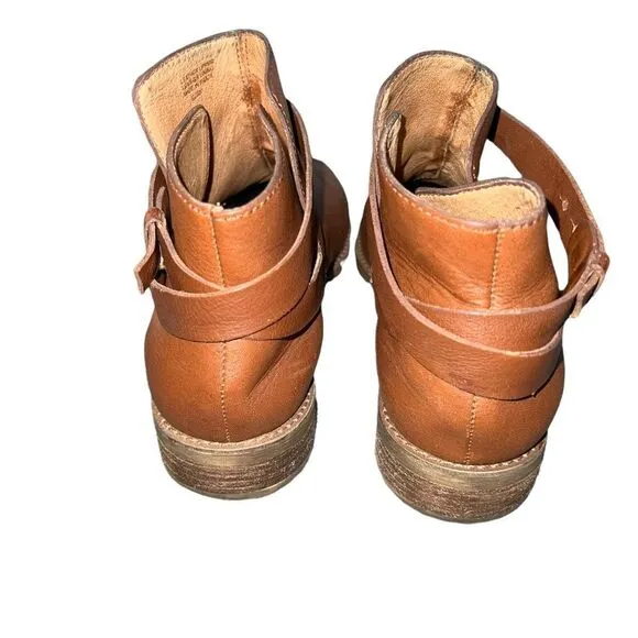 MADEWELL Darrin moto ankle leather Boots Sz 10