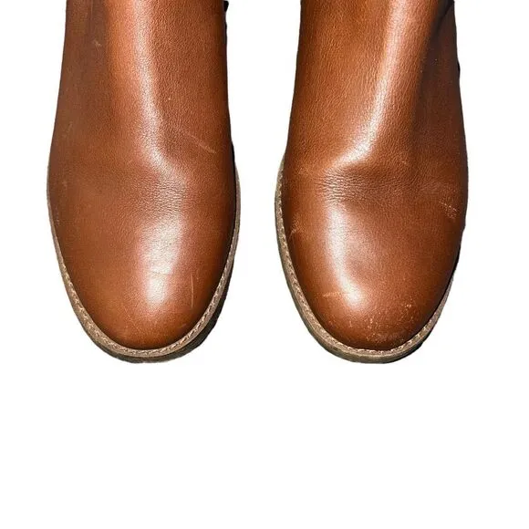 MADEWELL Darrin moto ankle leather Boots Sz 10