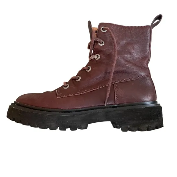 Madewell Rayna Leather boots Size 7