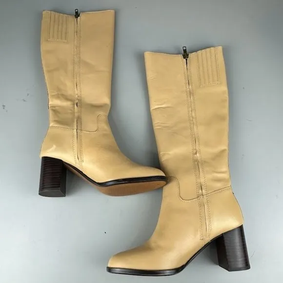 Madewell The Selina Tall Boot with Extended Calf in Desert Dune