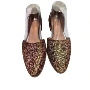 MADEWELL WOMEN’S CALF HAIR FLAT SHOES •SIZE 8.5 PREOWNED GREAT CONDITION•