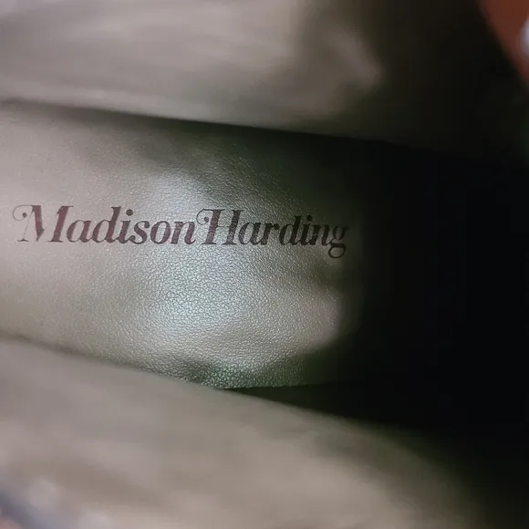MADISON HARDING  suede leather ankle boots
