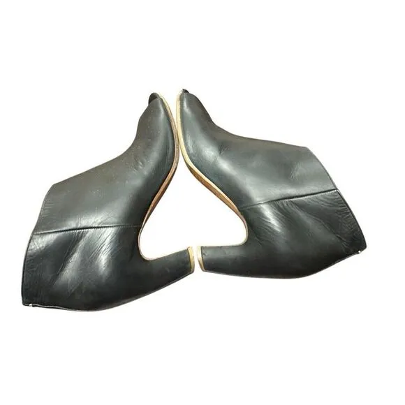 Maison Martin Margiela Leather Boots Women's Size: 39 US 81/2