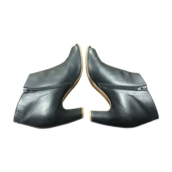 Maison Martin Margiela Leather Boots Women's Size: 39 US 81/2