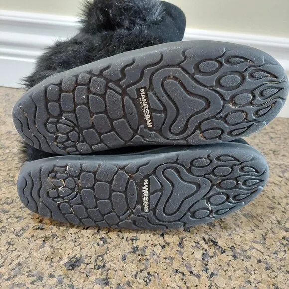 manitobah mukluks waterproof snow boots size 3Y
