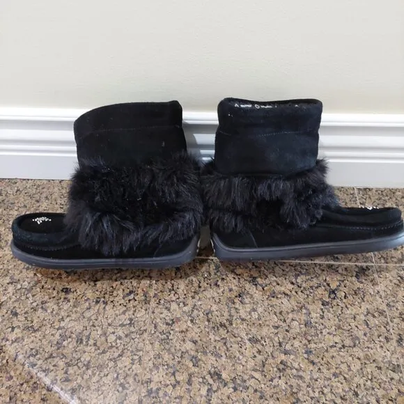 manitobah mukluks waterproof snow boots size 3Y
