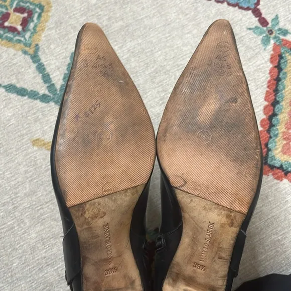 Manolo Blahnik Black ankle boots