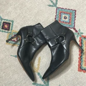 Manolo Blahnik Black ankle boots