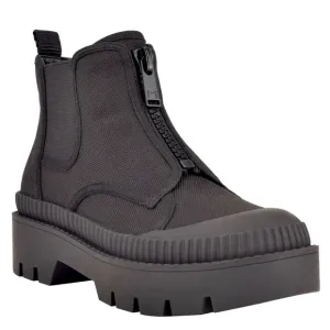 Marc Fisher LTD Lyle Chelsea Boot - Black/ Black/ Black Fabric - 9M - NWOB