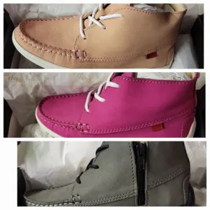 Marc Joseph New York Size 12.5 Kids (3 Pair)  Nubuck Leather Boots Bundle