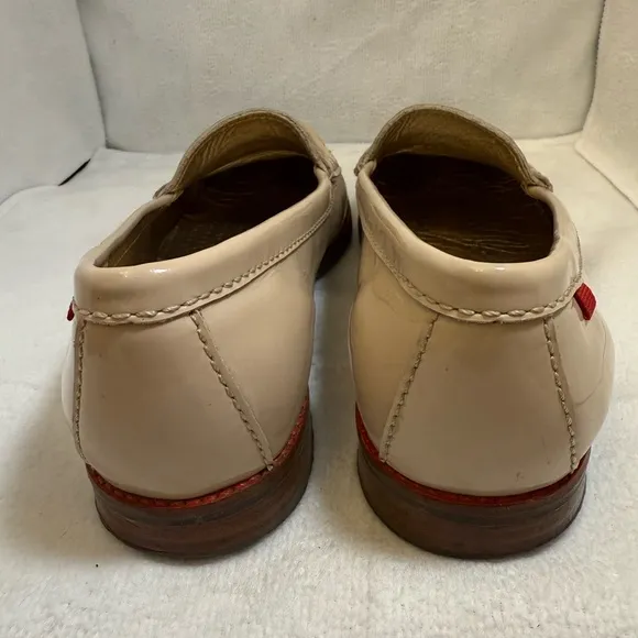 Marc Joseph Shoes Womens 8.5East Village Penny Loafers TanLeather Comfort Low