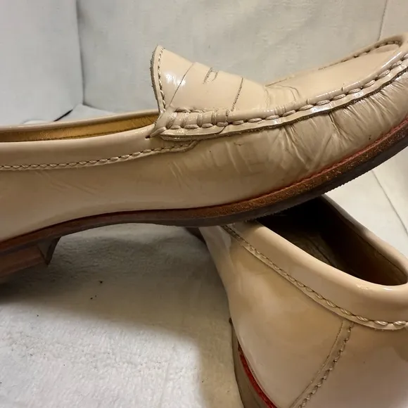Marc Joseph Shoes Womens 8.5East Village Penny Loafers TanLeather Comfort Low