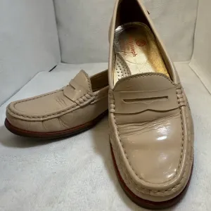 Marc Joseph Shoes Womens 8.5East Village Penny Loafers TanLeather Comfort Low