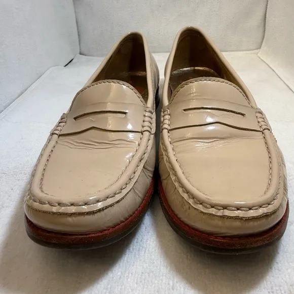 Marc Joseph Shoes Womens 8.5East Village Penny Loafers TanLeather Comfort Low