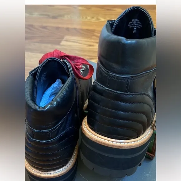 Mark Fisher leather boots with sheer lining