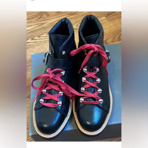 Mark Fisher leather boots with sheer lining