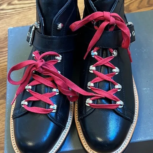 Mark Fisher leather boots with sheer lining