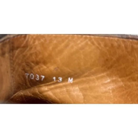 Massimo Matteo Firenze Cuoio Men Boots (Hand Made In Italy) Size 13M - New Soles
