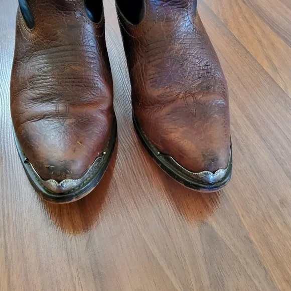 Masterson Boot Co. Men’s Leather Cowboy Western Boots Size 10