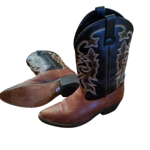 Masterson Boot Co. Men’s Leather Cowboy Western Boots Size 10
