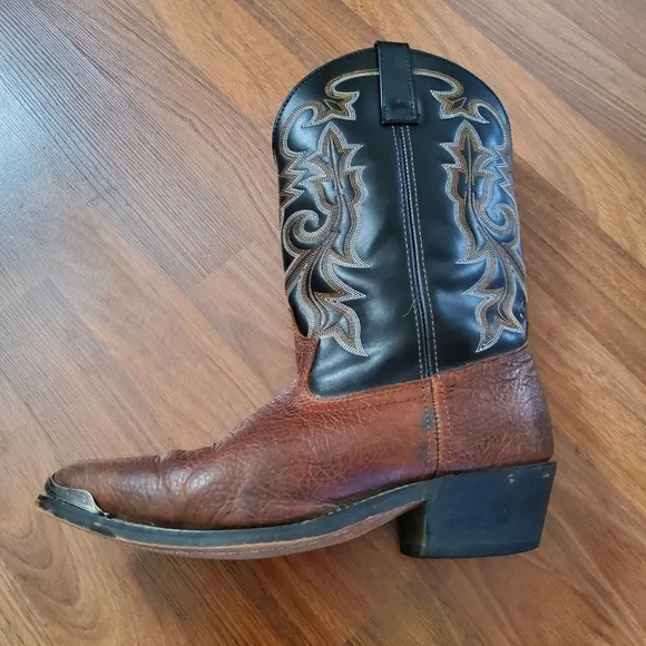 Masterson Boot Co. Men’s Leather Cowboy Western Boots Size 10