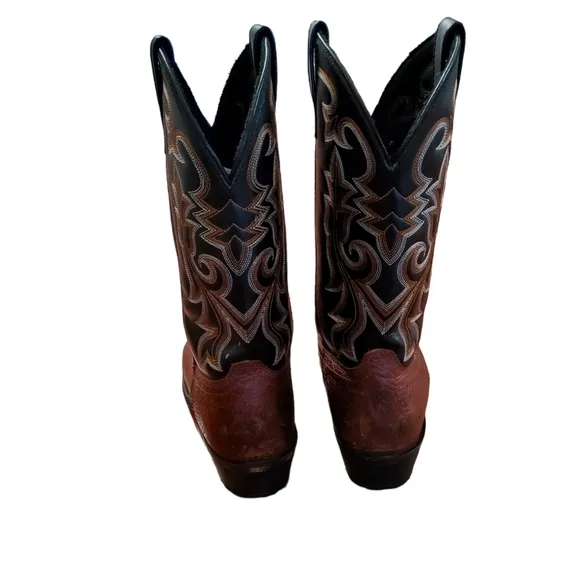 Masterson Boot Co. Men’s Leather Cowboy Western Boots Size 10