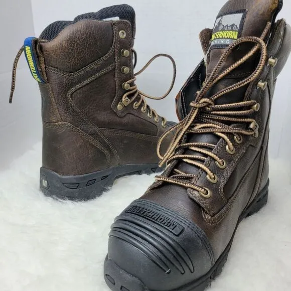 Matterhorn Men's 8&quot; Waterproof Mining Non Metallic Toe Boot Shoes MT803 Size 7.5