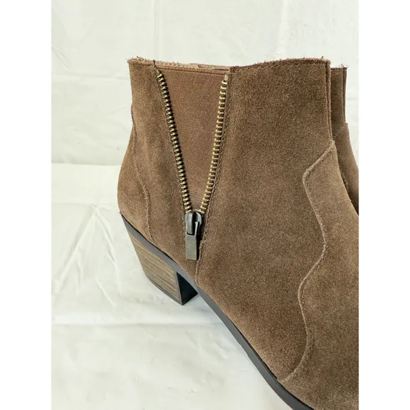 ME TOO Adam Tucker BROWN Trixie COWBOY BOOTS 10