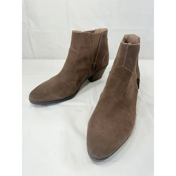 ME TOO Adam Tucker BROWN Trixie COWBOY BOOTS 10