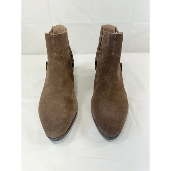ME TOO Adam Tucker BROWN Trixie COWBOY BOOTS 10