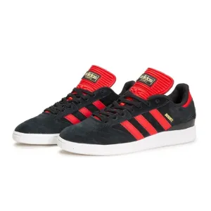 MEN'S Adidas Originals Busenitz Black Scarlet Skateboarding Shoes GY6898