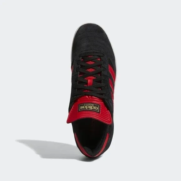 MEN'S Adidas Originals Busenitz Black Scarlet Skateboarding Shoes GY6898